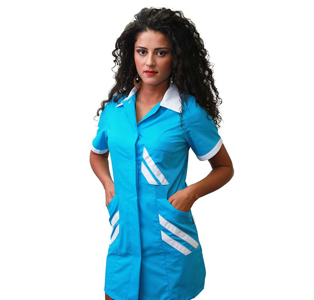 Camice da donna per operaie e asili. Personalizzabile con il tuo logo